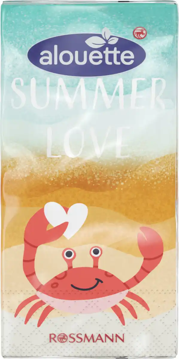 Bild 1 von alouette Bistro-Serviette Krebs