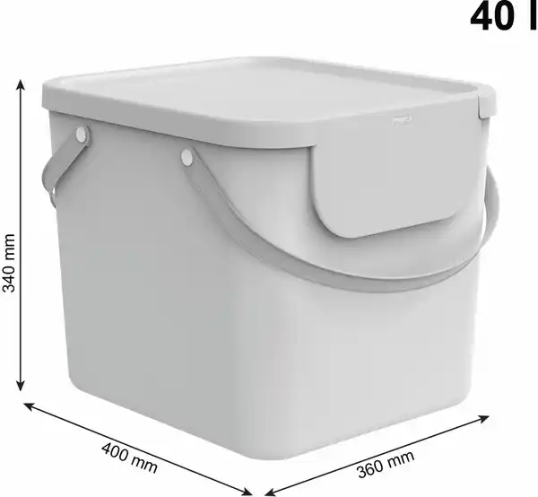 Bild 2 von Rotho Babydesign Wäsche- Stoffwindelsammler KAYO Mistletoe white