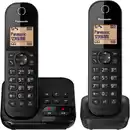 Bild 1 von KX-TGC422GB Schnurlostelefon mit Anrufbeantworter schwarz