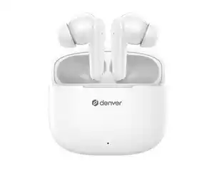 Denver Kopfhörer TWE48 In Ear BT weiß