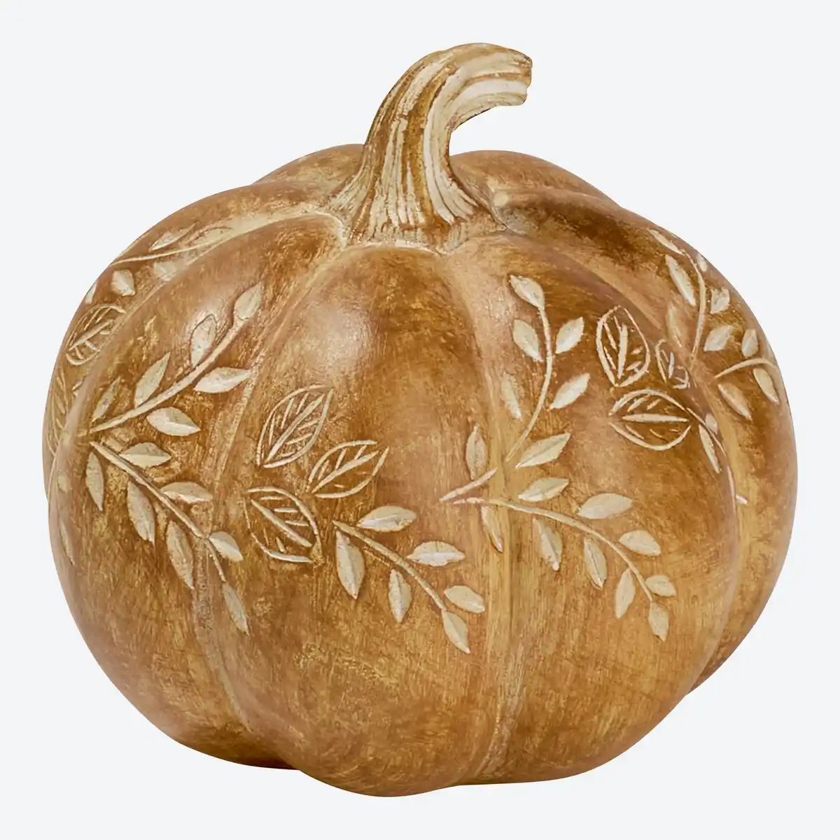 Bild 3 von Deko-Kürbis in Holzoptik