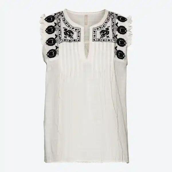 Bild 1 von Damen-Bluse mit Stickerei