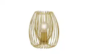 Fabas Luce - Tischleuchte Camp, gold edelmatt, 24 cm