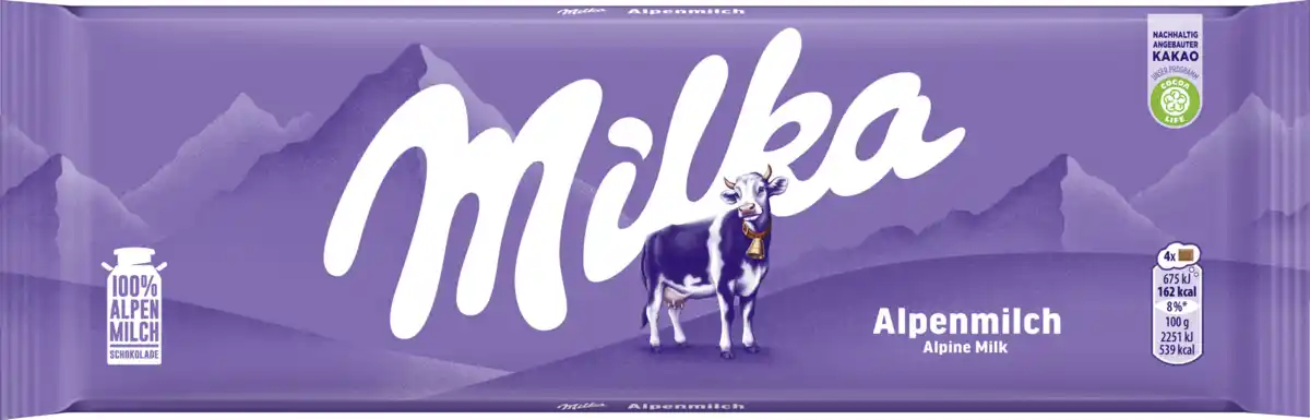Bild 1 von Milka Schokolade Alpenmilch, 270 g