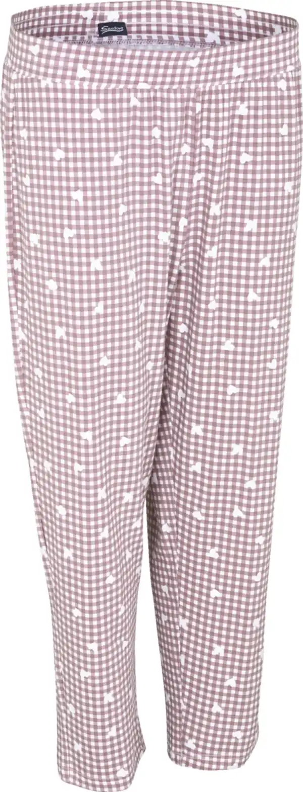 Bild 1 von IDEENWELT Damen Relaxhose bedruckt rosa L EcoVero