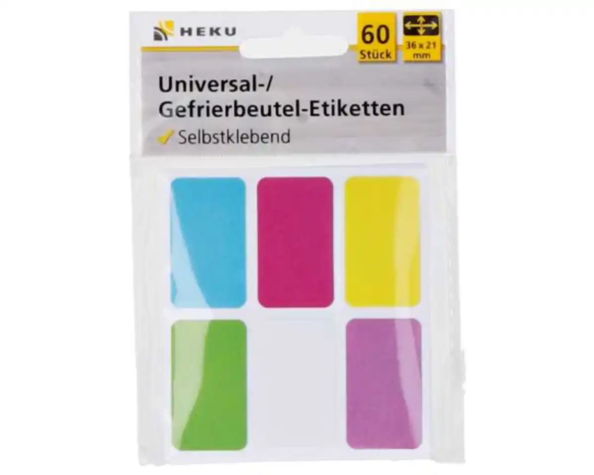 Bild 1 von Etiketten für Gefrierbeutel