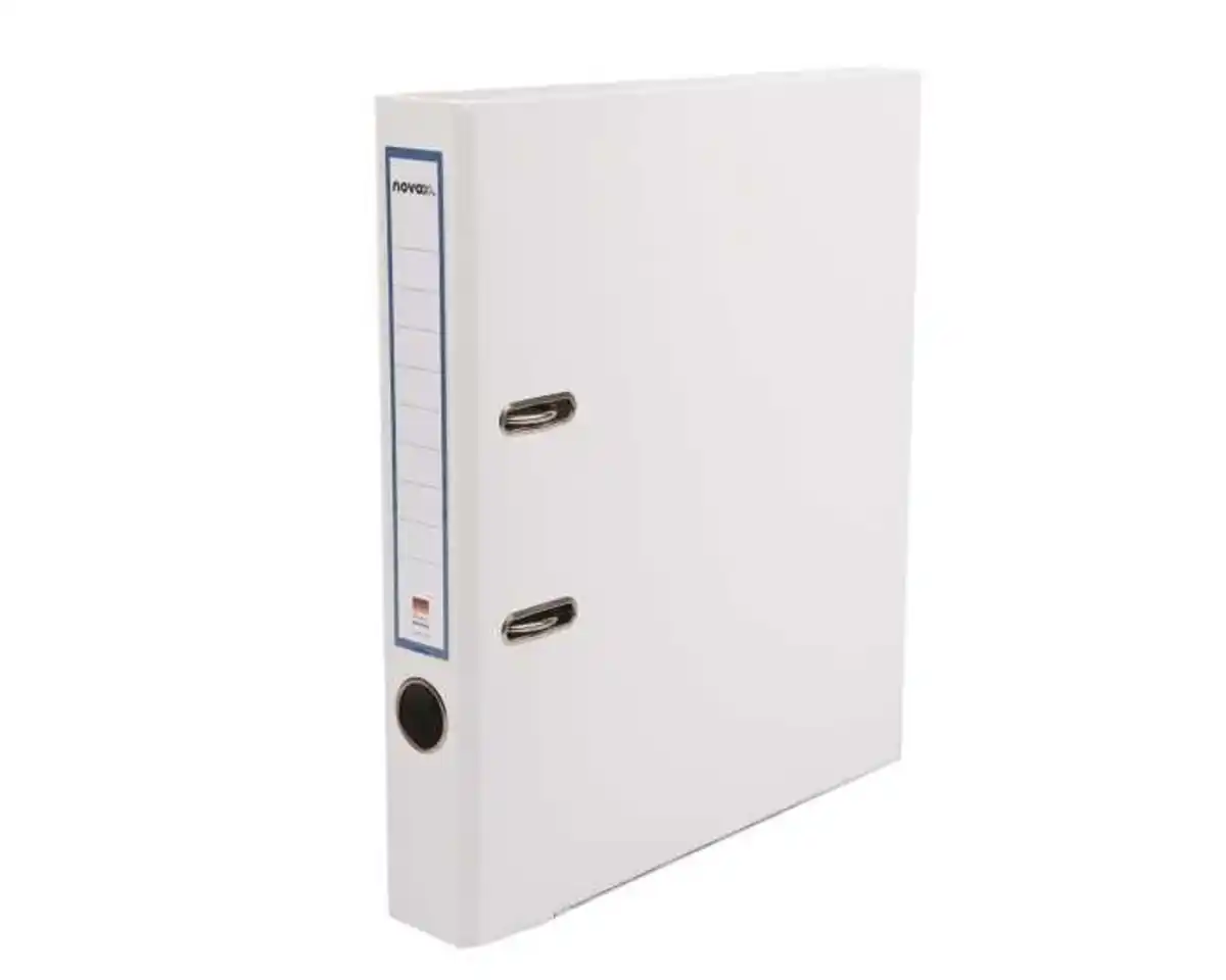 Bild 1 von novooo Ordner Kunststoff 50 mm breit weiß