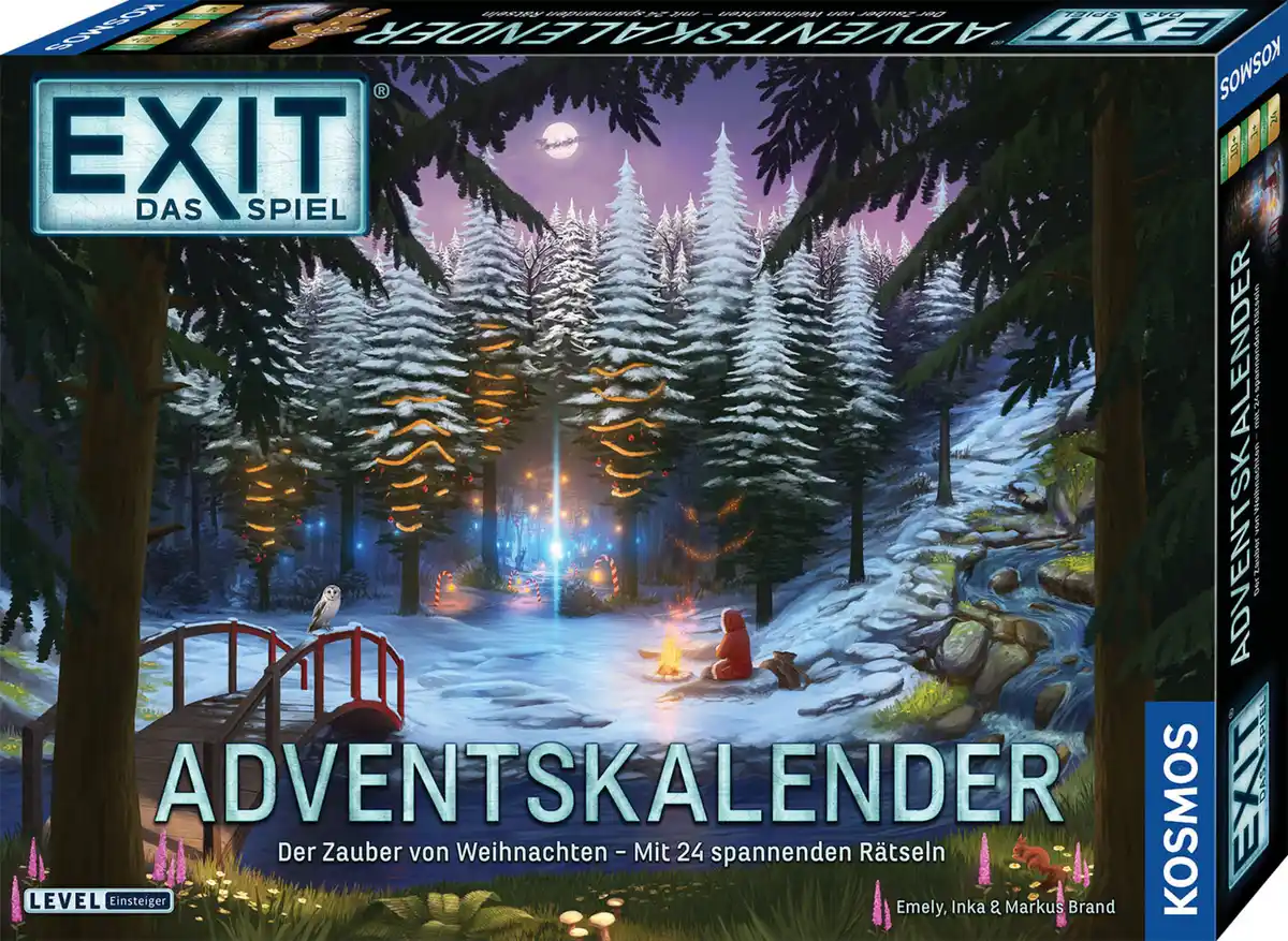 Bild 1 von Kosmos EXIT Das Spiel Adventskalender 2025