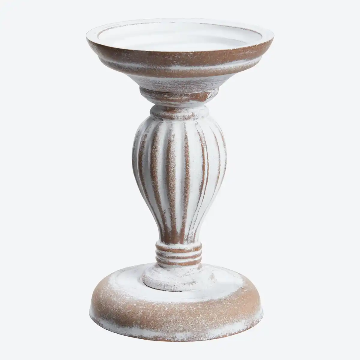 Bild 1 von Kerzenhalter mit antikem Finish, ca. 10,5x10,5x17cm