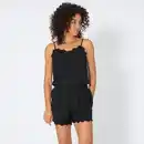 Bild 1 von Damen-Nachtwäsche-Shorts aus Viskose und Leinen