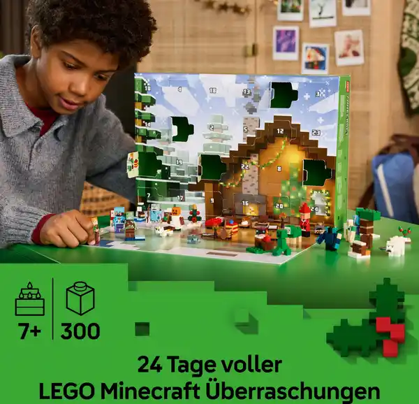Bild 4 von LEGO Minecraft 21280 Adventskalender 2025