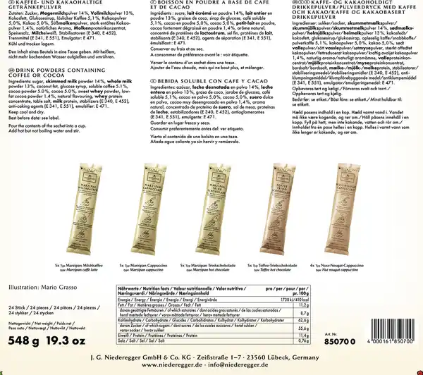 Bild 3 von Niederegger Heißgetränke Adventskalender 2025