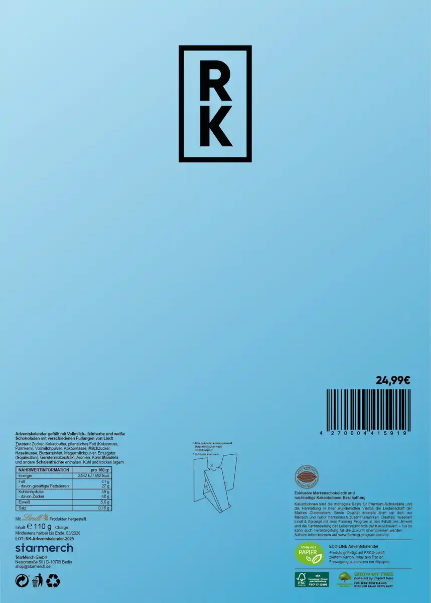 Bild 2 von Roland Kaiser Adventskalender 2025 bei ROSSMANN