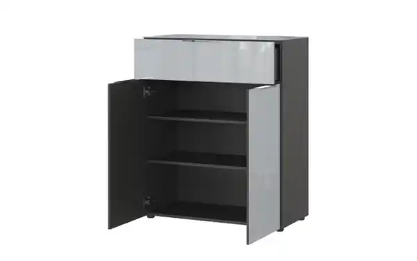 Bild 2 von Kommode Oakland, graphit/silbergrau, 83 x 102 cm