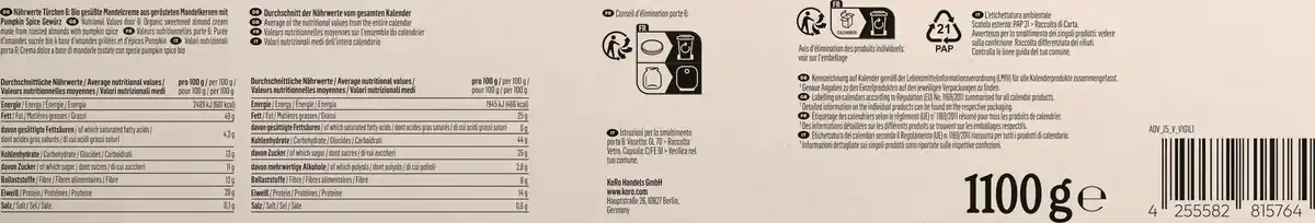 Bild 4 von KoRo Veganer Adventskalender 2025