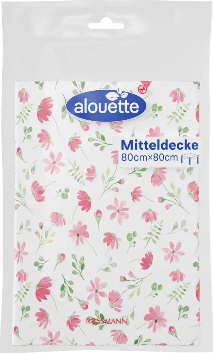 Bild 1 von alouette Mitteldecke rosa Blüten