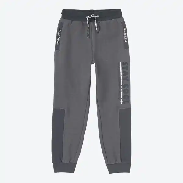 Bild 1 von Kinder-Jungen-Jogginghose mit Kontrasteinsätzen