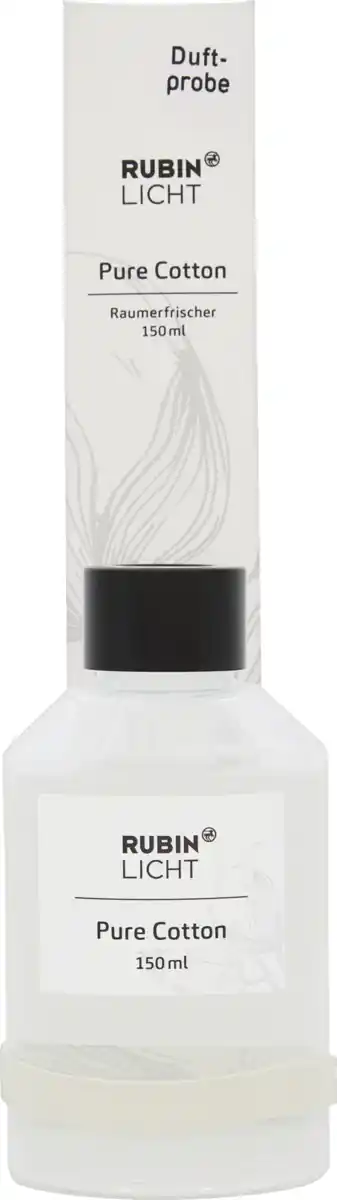 Bild 1 von RUBIN LICHT Raumerfrischer 'Pure Cotton' weiß 150ml, 150 ml
