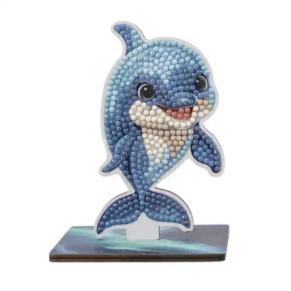 Bild 1 von Crystal Art Buddies - Steckfigur Delfin