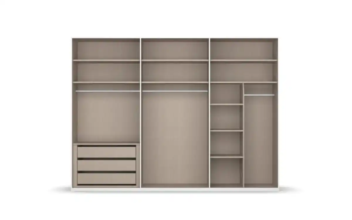 Bild 4 von Rauch - Drehtürenschrank Montclar, fango, 301 x 223 cm, inkl. hochwertiger Innenausstattung