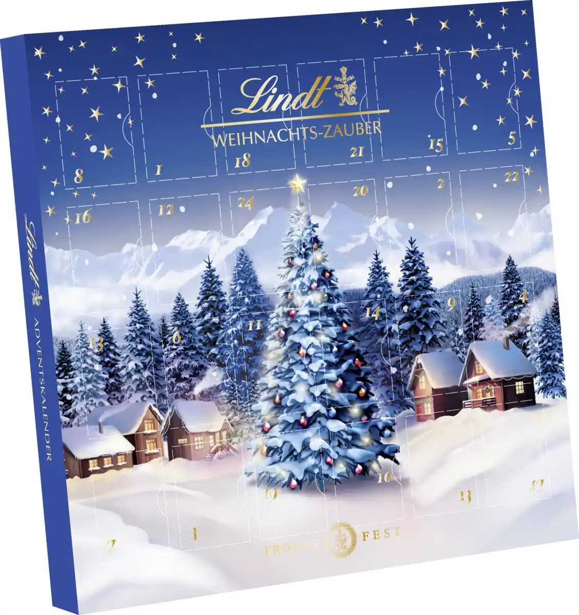 Bild 1 von Lindt Mini Tisch Adventskalender Weihnachtszauber 2025