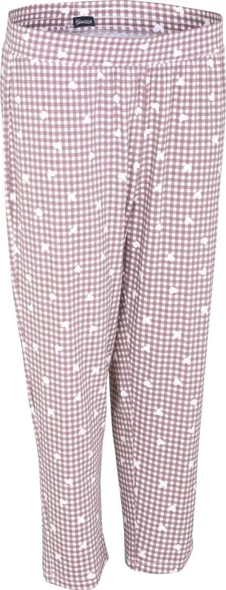 Bild 1 von IDEENWELT Damen Relaxhose bedruckt rosa M EcoVero