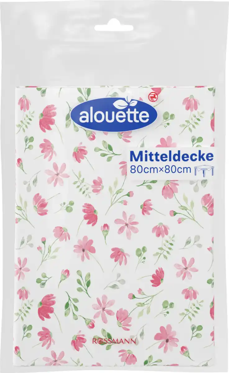 Bild 2 von alouette Mitteldecke rosa Blüten