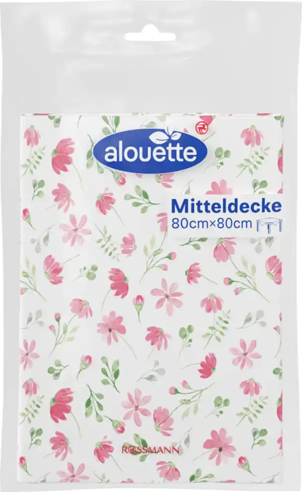 Bild 2 von alouette Mitteldecke rosa Blüten