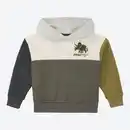 Bild 3 von Kinder-Sweatshirt mit Kontrastkapuze