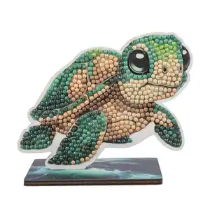 Crystal Art Buddies - Steckfigur Schildkröte