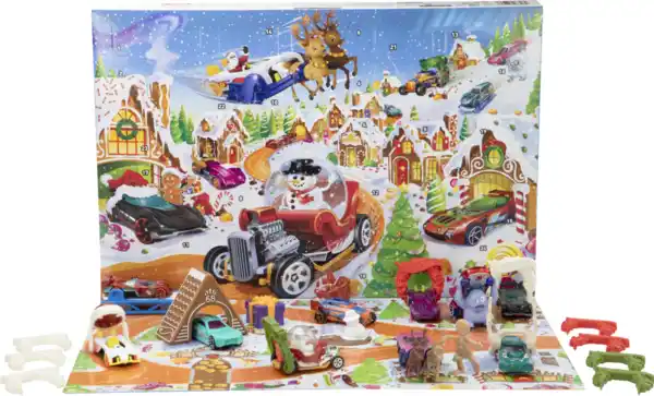 Bild 2 von Mattel Hot Wheels Adventskalender 2025