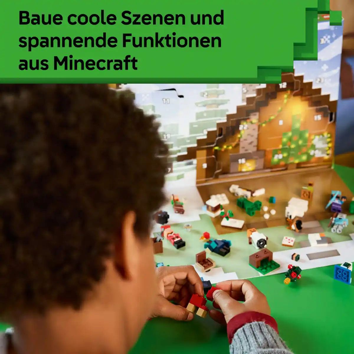 Bild 4 von LEGO Minecraft 21280 Adventskalender 2025