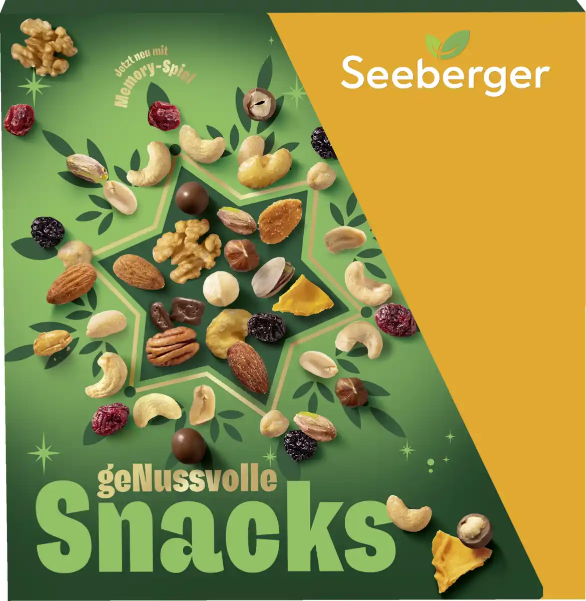 Bild 1 von Seeberger Snack Adventskalender 2025
