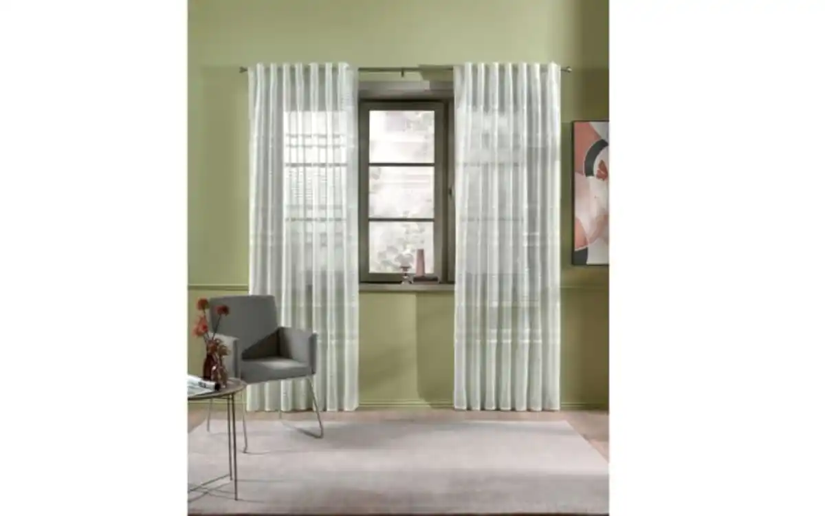 Bild 2 von Vorhang mit Multifunktionsband, natur