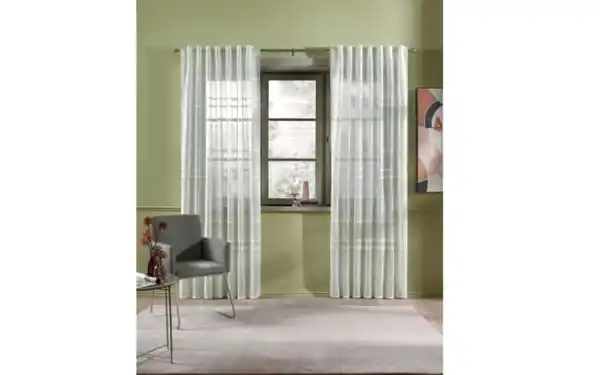 Bild 2 von Vorhang mit Multifunktionsband, natur