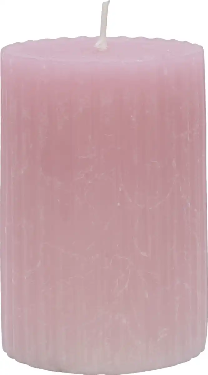 Bild 1 von RUBIN LICHT Rustikstumpe Rillen 100/68 Rose