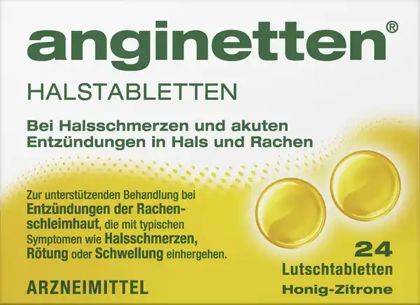 Bild 1 von anginetten anginetten Halstabletten