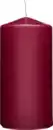 Bild 1 von RUBIN LICHT Stumpenkerze Bordeaux 120/60mm