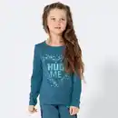 Bild 1 von Kinder-Mädchen-Shirt mit Glitzerdruck