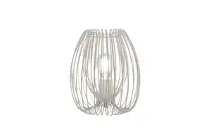 Fabas Luce - Tischleuchte Camp, weiß, 24 cm