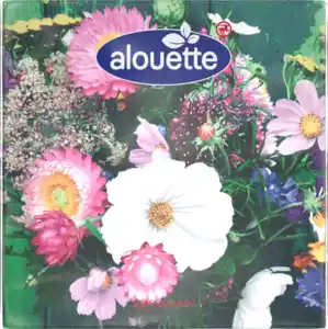 alouette Serviette Sommerstrauß