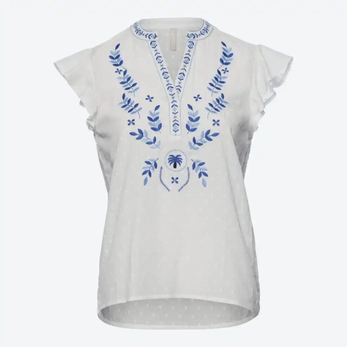 Bild 2 von Damen-Bluse mit Stickerei