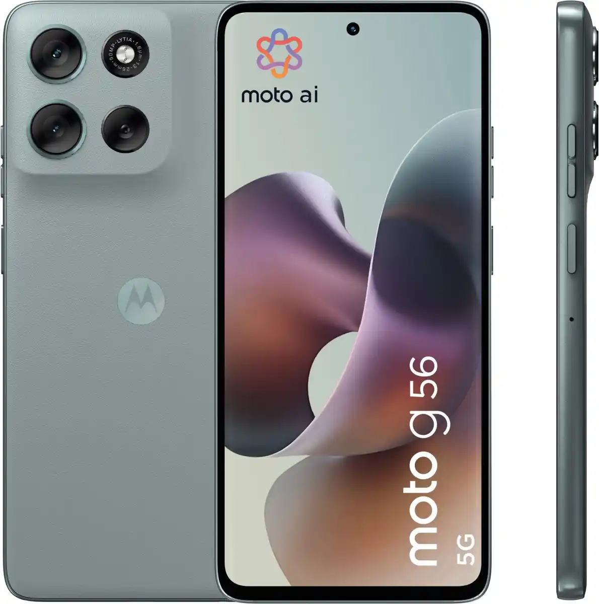 Bild 1 von moto g56 Smartphone PANTONE gray mist / B