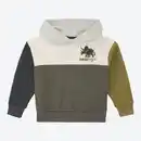 Bild 2 von Kinder-Sweatshirt mit Kontrastkapuze