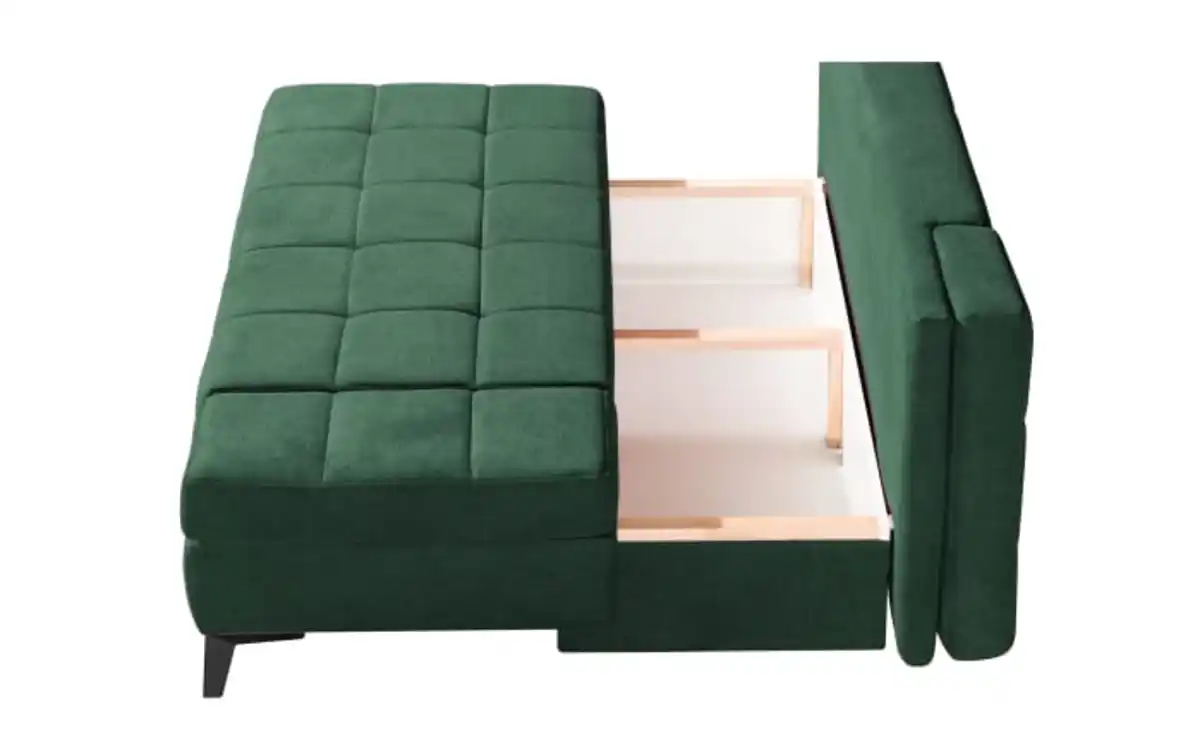 Bild 3 von Querschläfer Tabby in petrol, inkl. Bettkasten