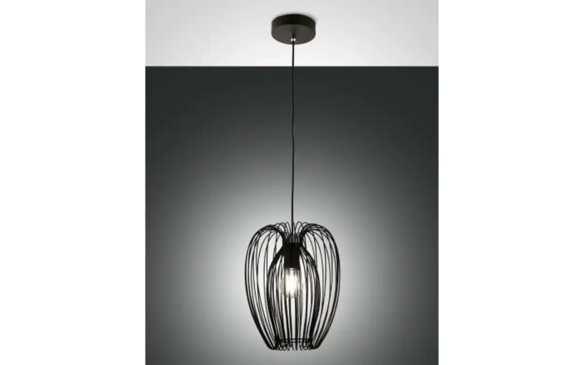 Bild 2 von Pendelleuchte Camp, schwarz, 1-flammig, 25 cm