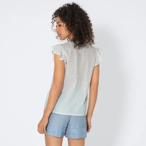 Bild 4 von Damen-Bluse mit Stickerei