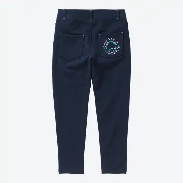 Bild 2 von Kinder-Mädchen-Leggings mit Herz-Motiven