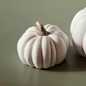 Deko-Kürbis aus Keramik, ca. Ø 10,5x7,5cm