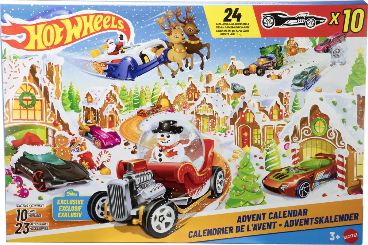 Bild 1 von Mattel Hot Wheels Adventskalender 2025